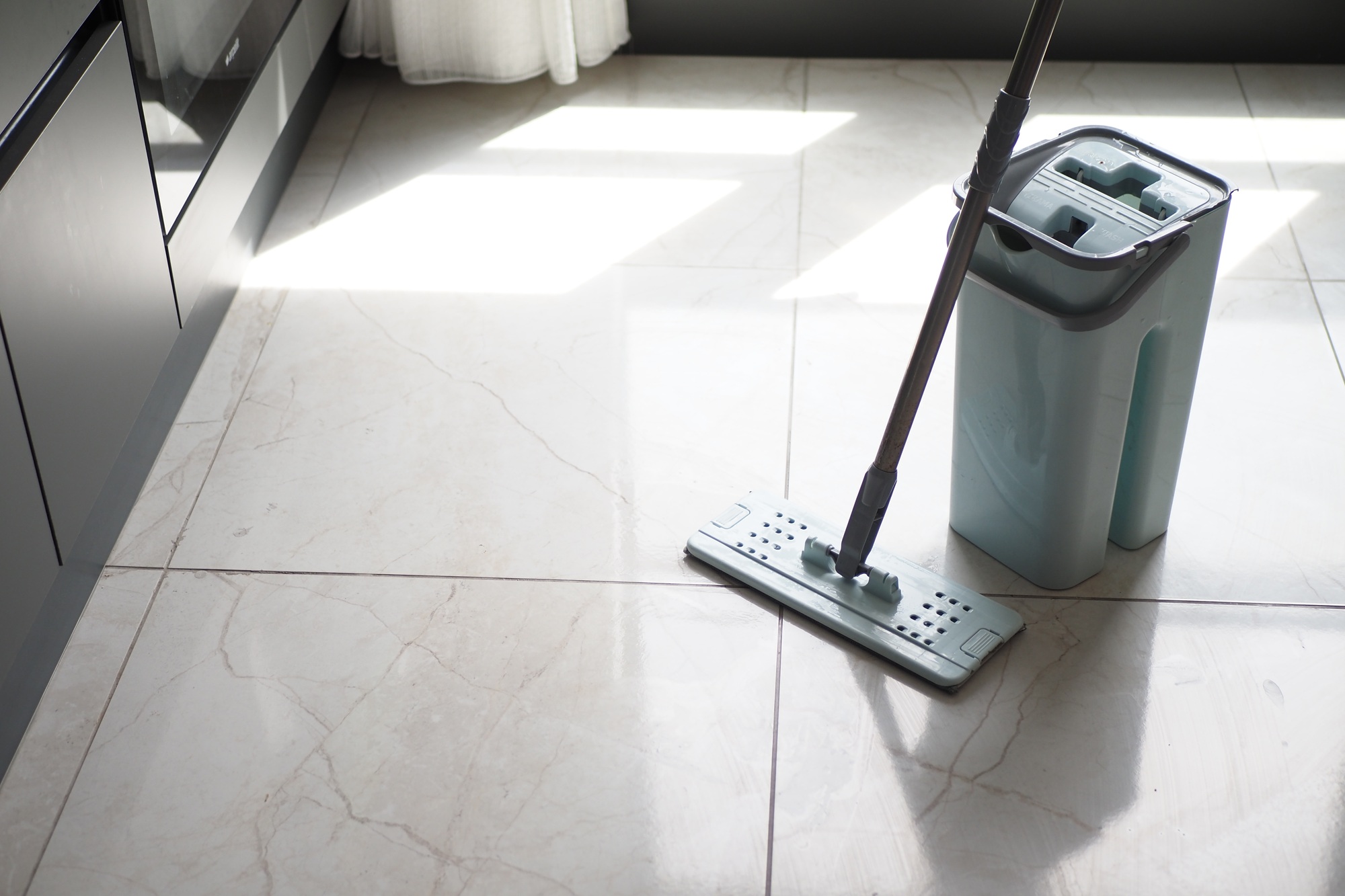 Cleaning Tile Floor